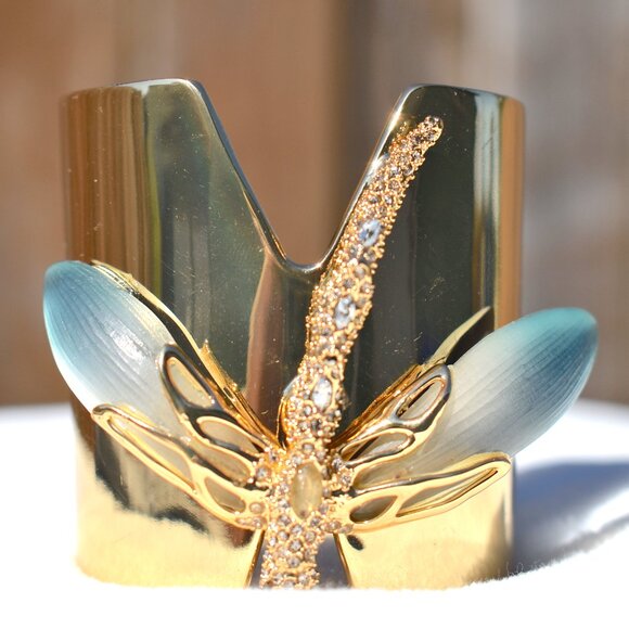 Alexis Bittar | Neo Boho Dragonfly Cuff Bracelet - Picture 3 of 12